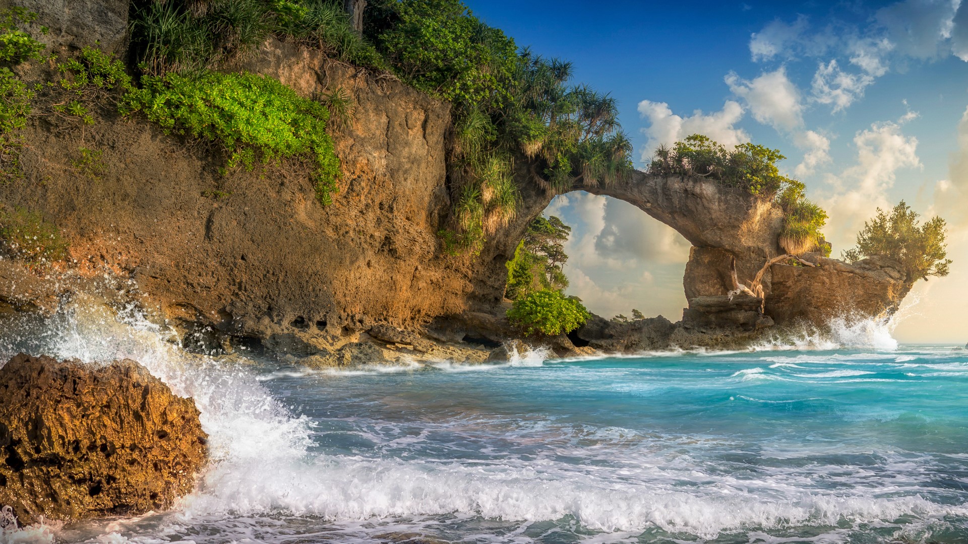 Neil Island in the Andaman Islands